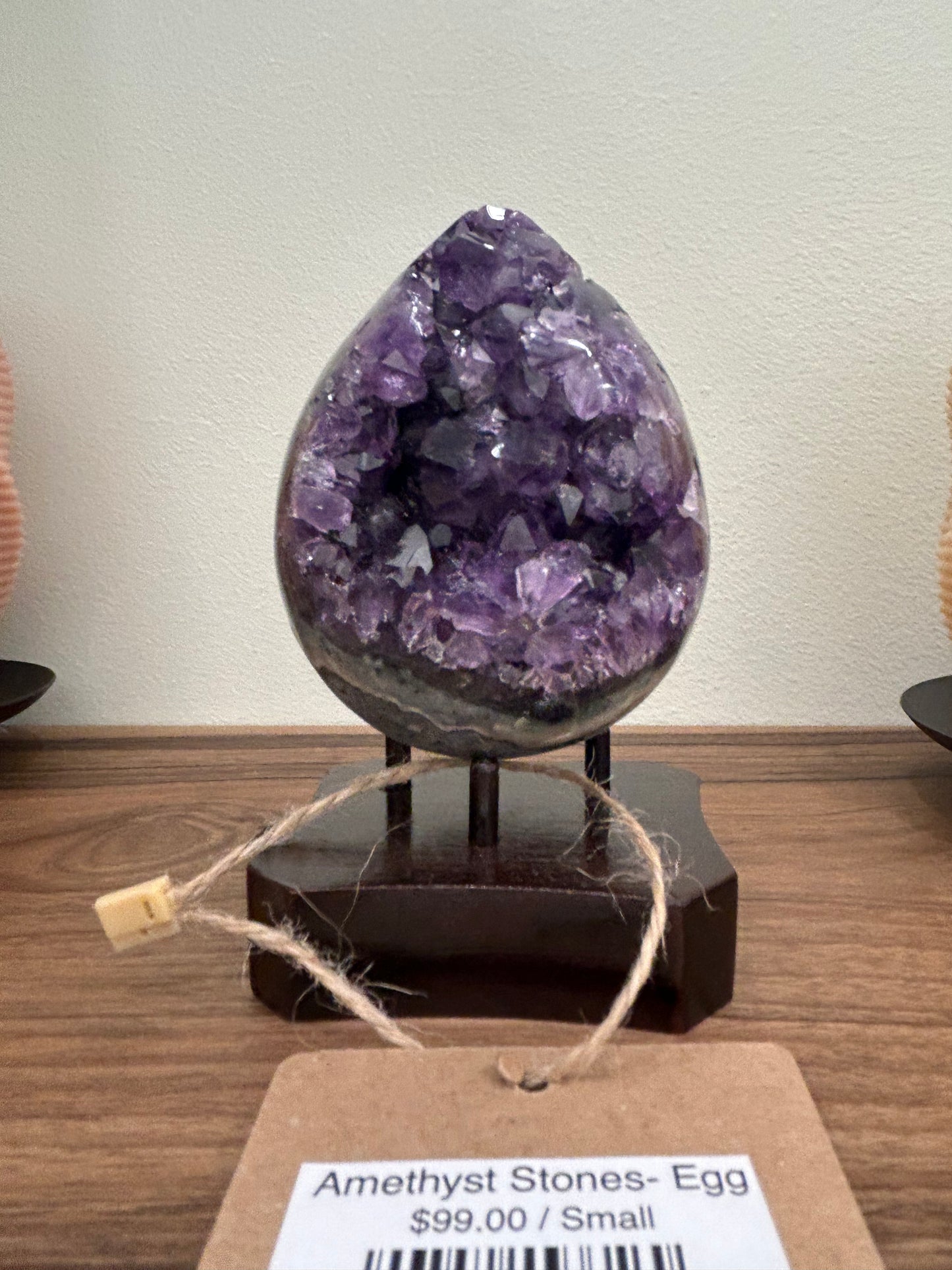 Amethyst Stones- Egg