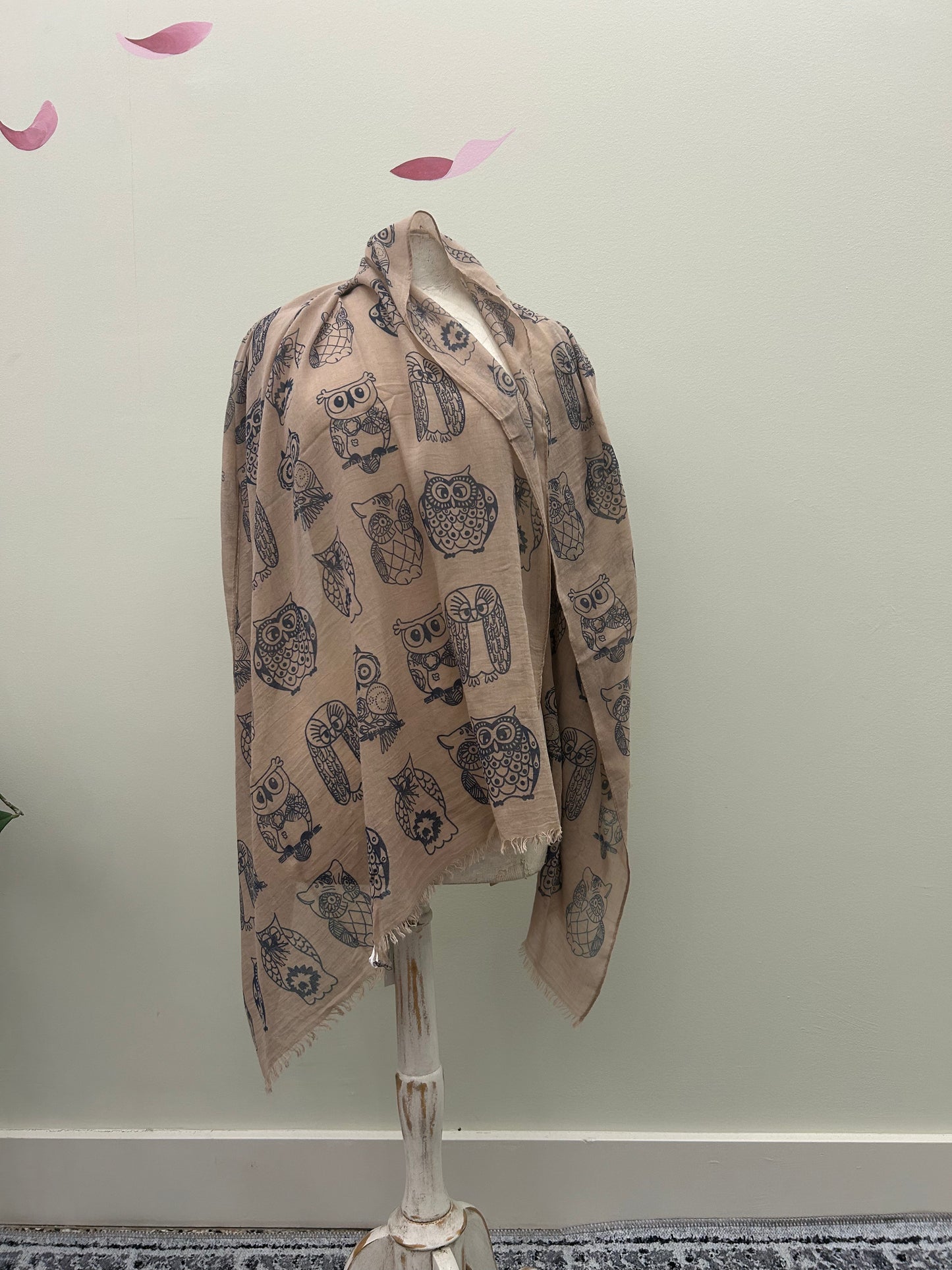 Brown Owl Scarf