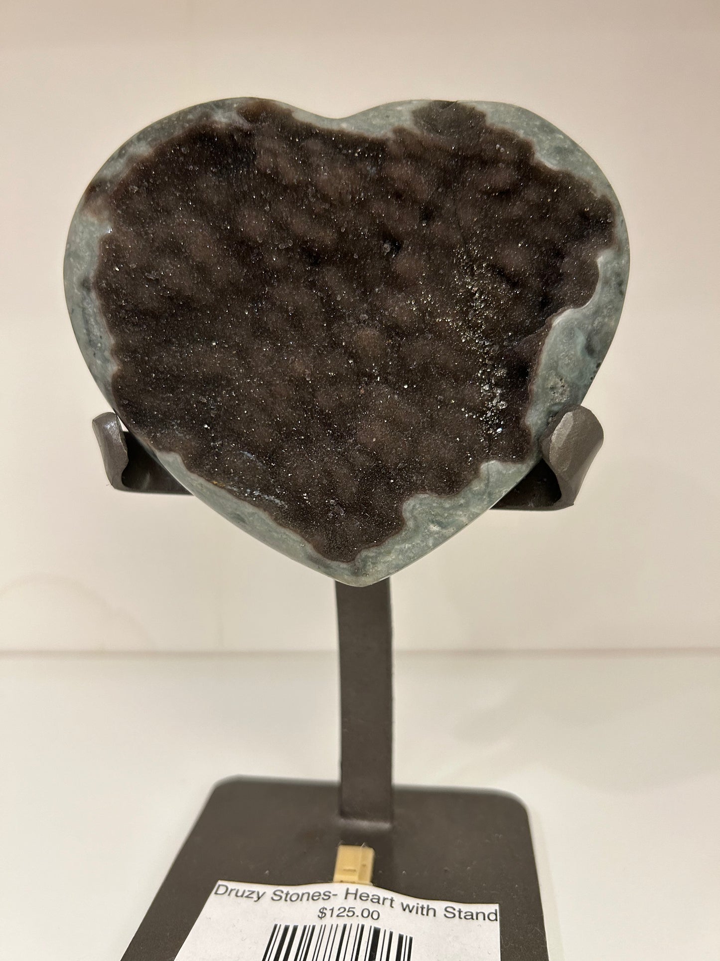 Druzy Stones- Heart with Stand