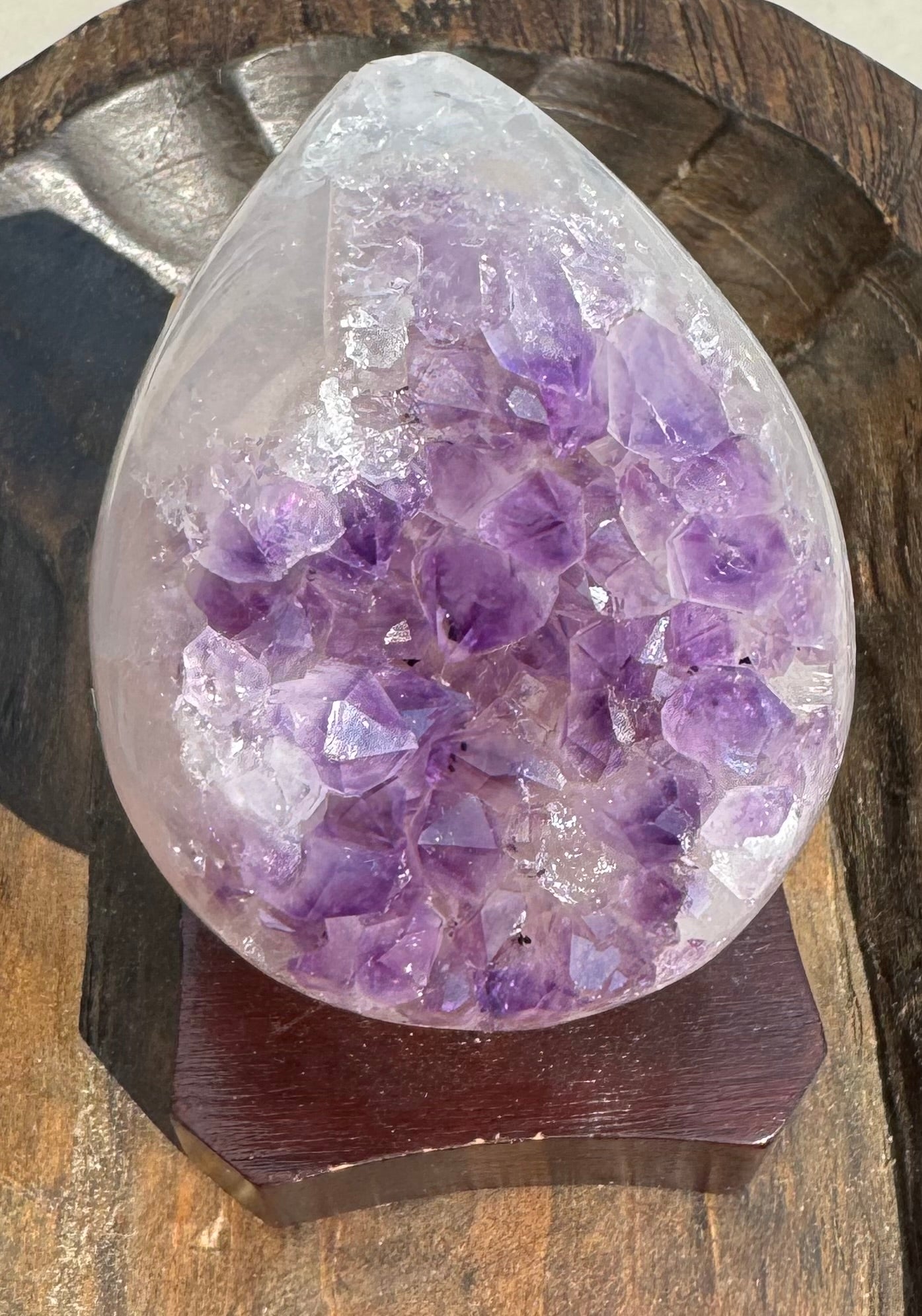 Amethyst Stones- Egg