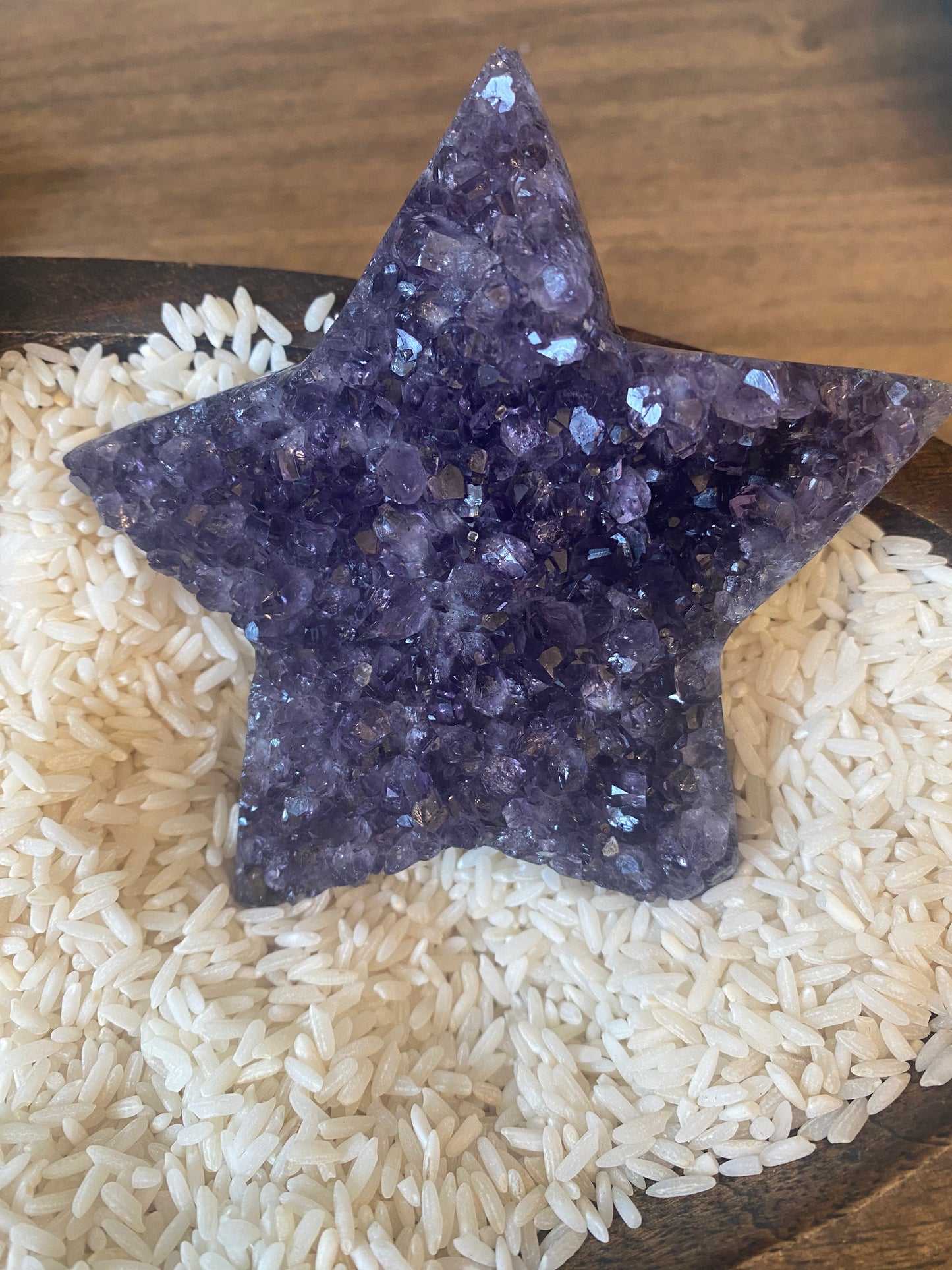 Small Amethyst Stone- Star 2