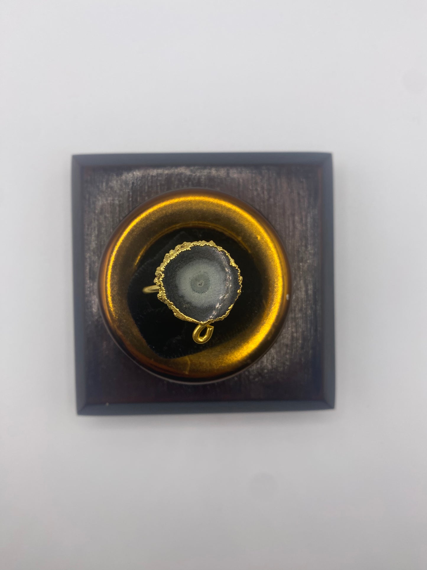 Gold Stalactite Spiral Ring 2