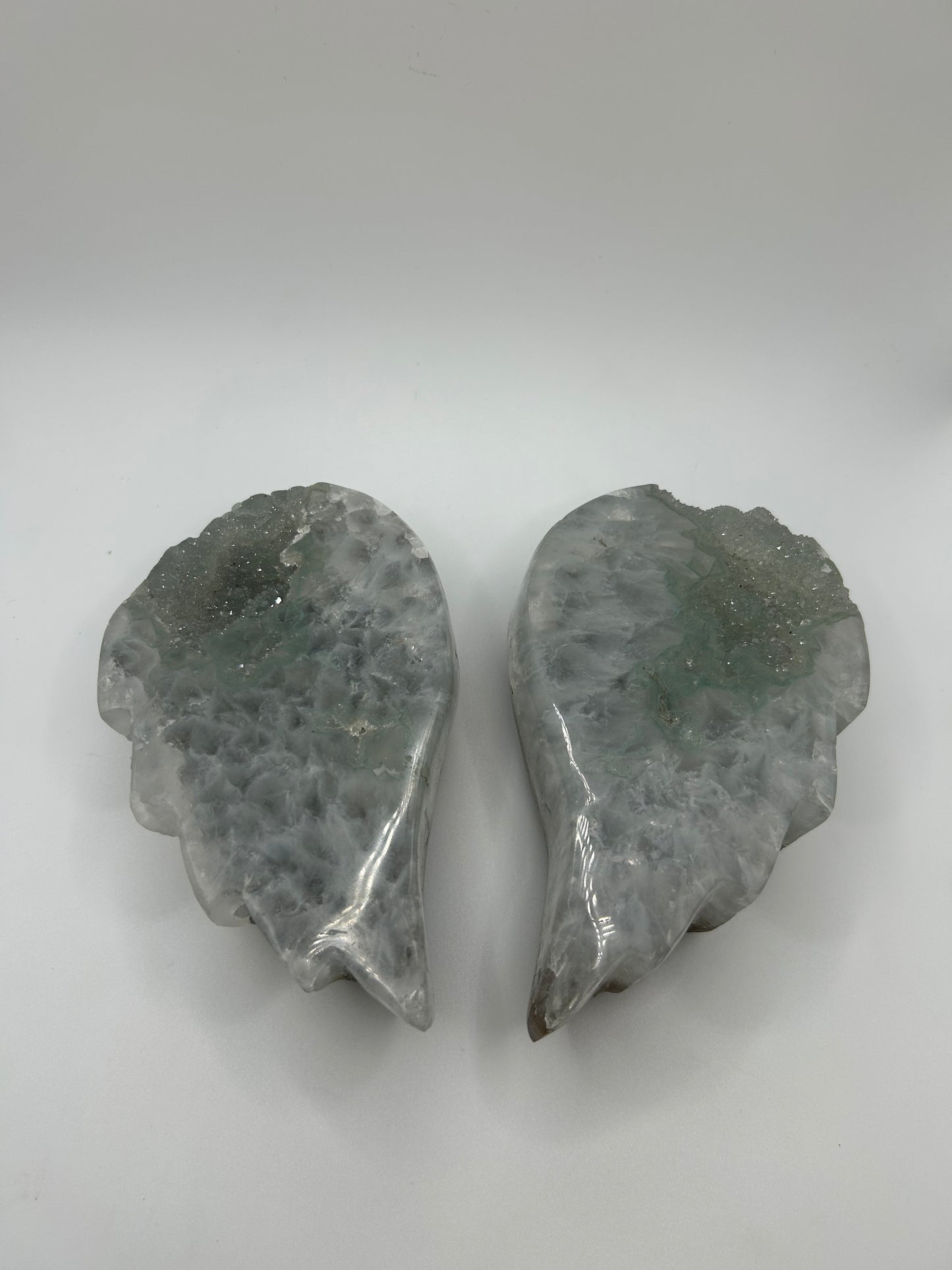 Light Quartz Stone-Pair of Wings