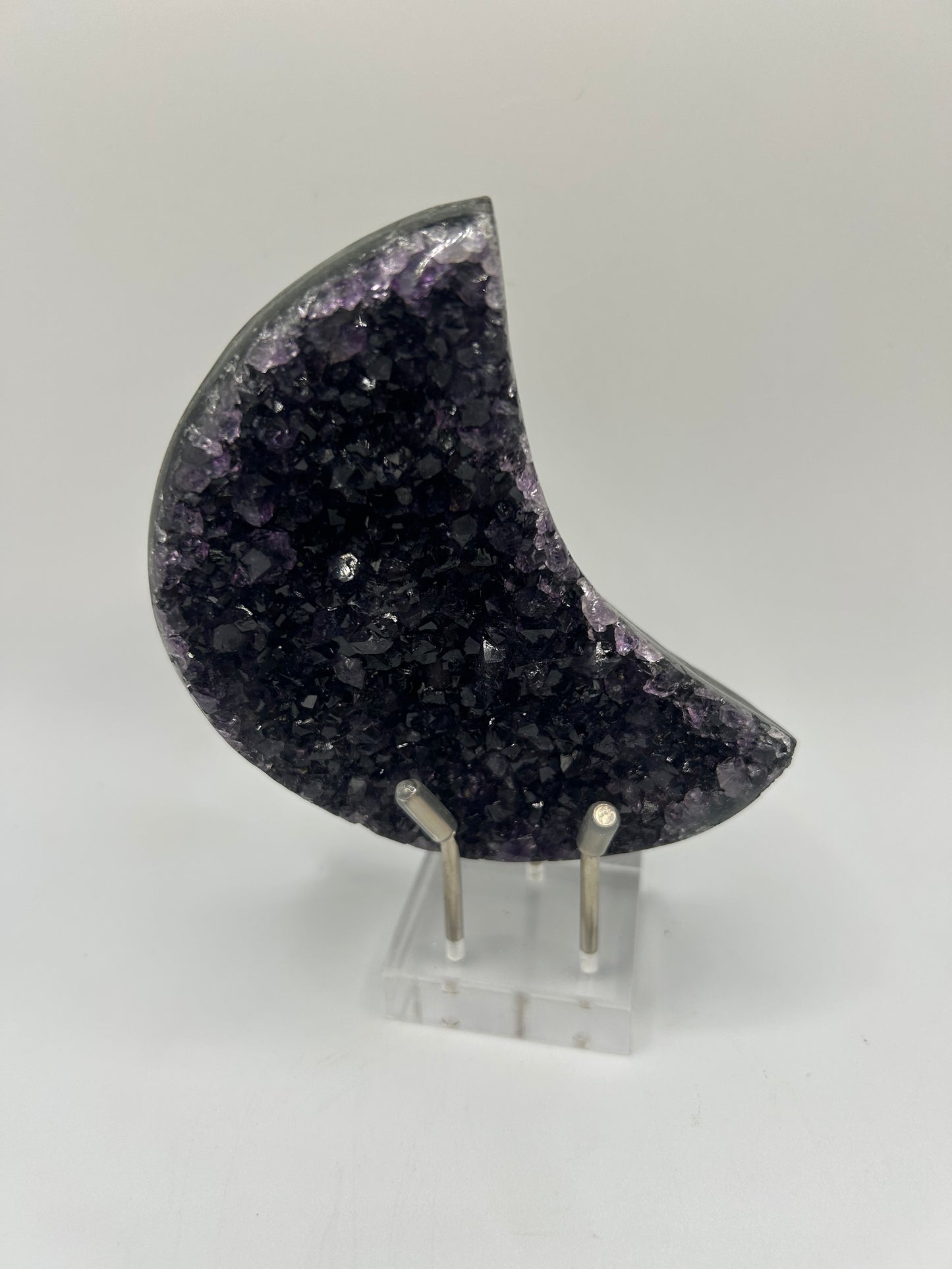 Small Amethyst Stone-Moon 2