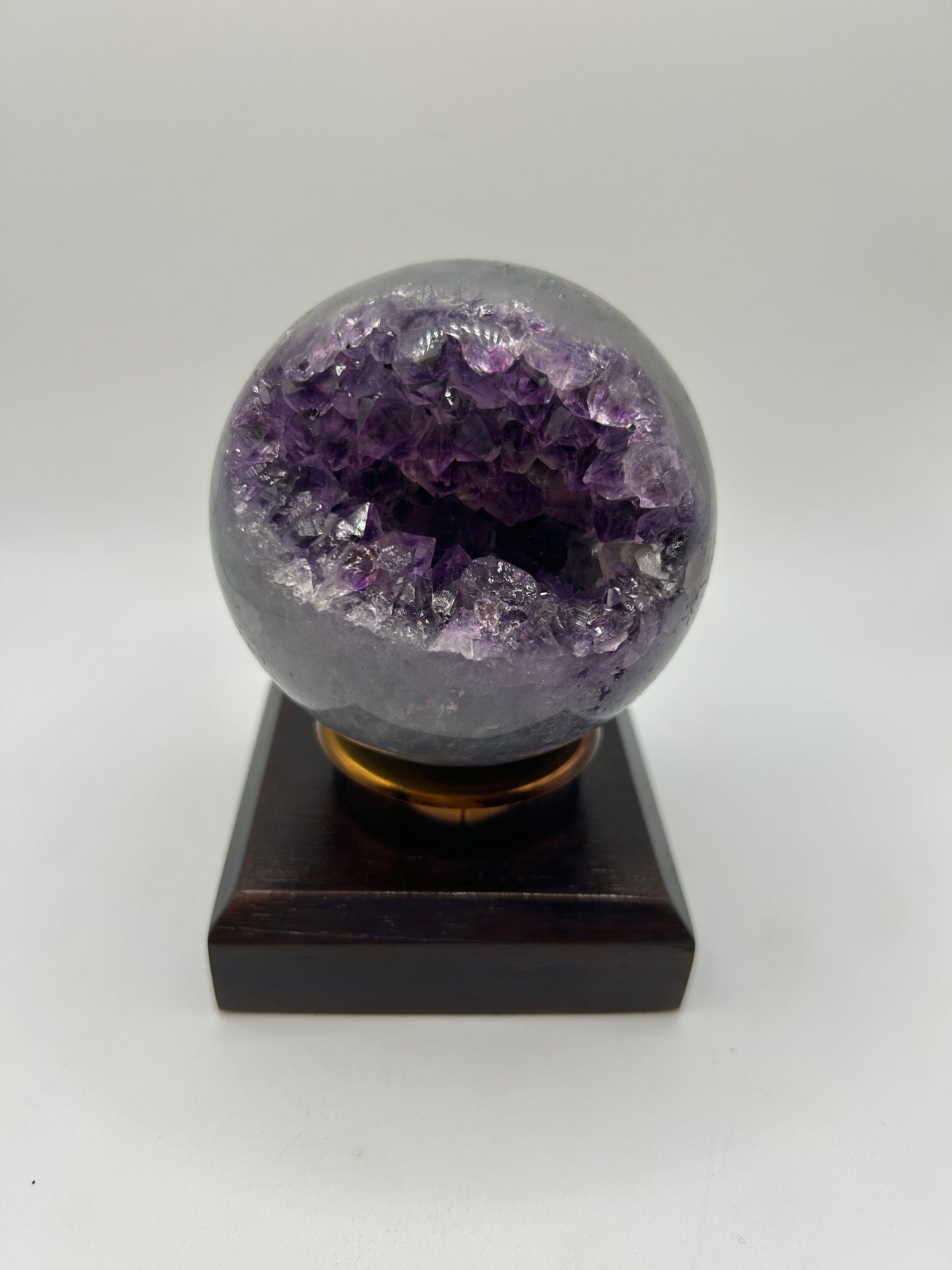 Amethyst Sphere with Stand-3