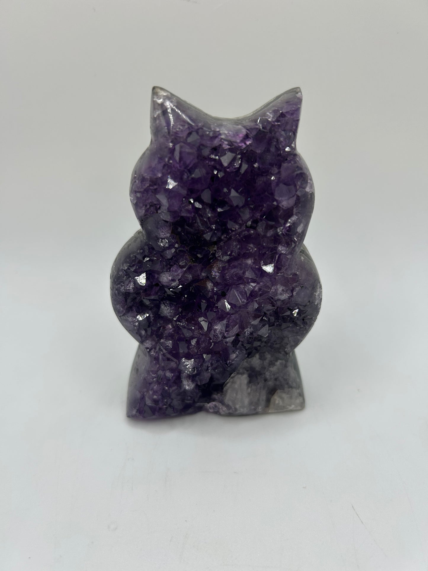Amethyst Stone- Owl 2