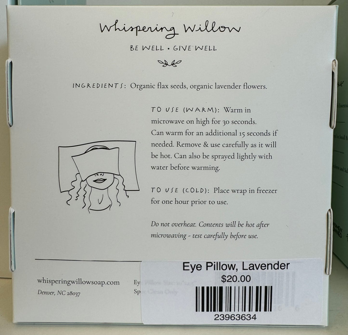 Eye Pillow, Lavender