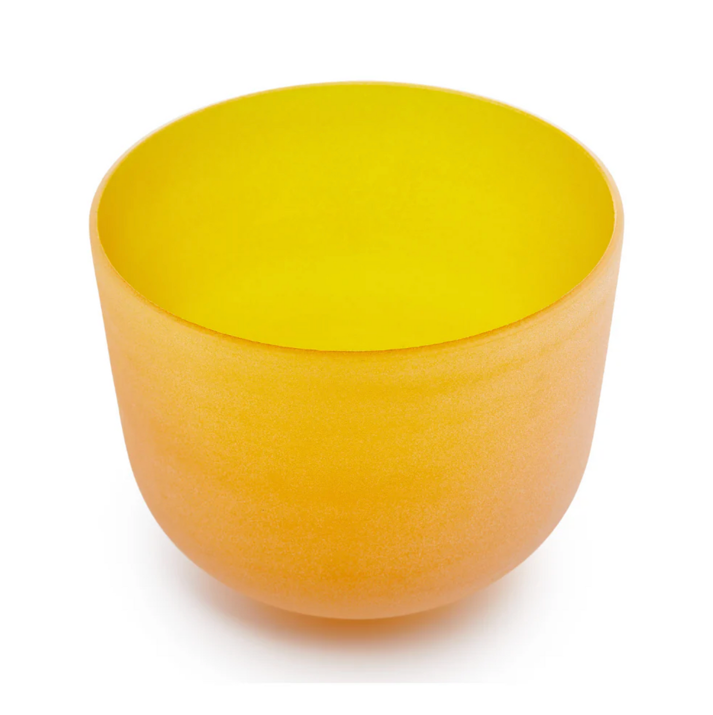 Solar Plexus Chakra - Crystal Singing Bowl - Yellow