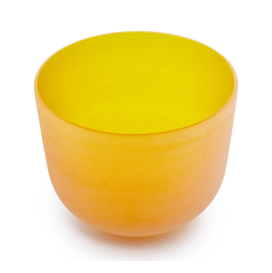 Solar Plexus Chakra - Crystal Singing Bowl - Yellow