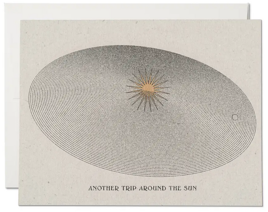 Around the Sun Birthday Card