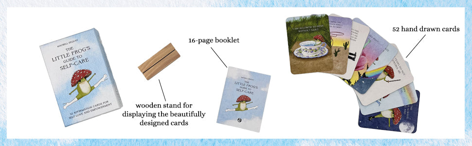 The Little Frog's Guide To Self-Care Deck