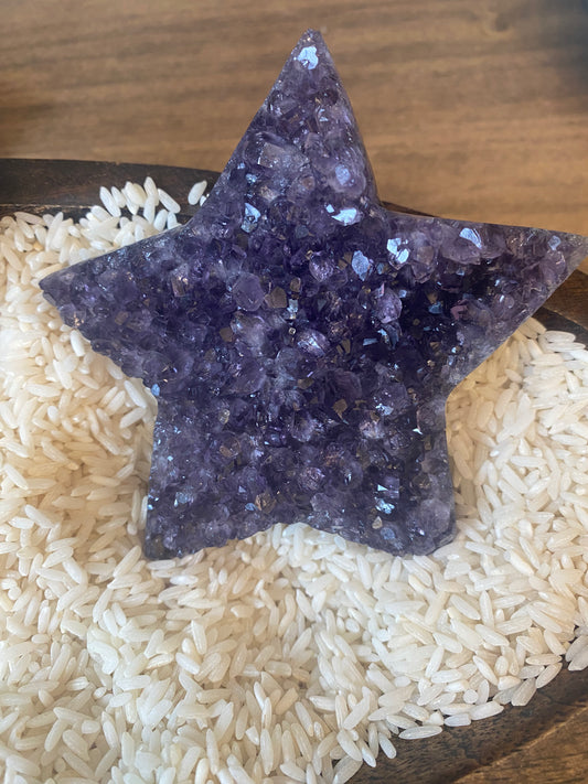 Small Amethyst Stone- Star 2
