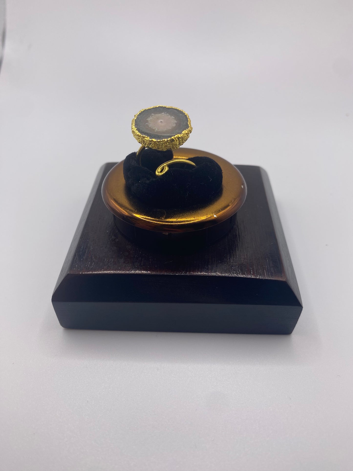 Gold Stalactite Spiral Ring 1