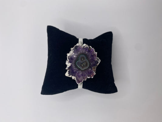 Silver Stalactite Cuff Bracelet 2