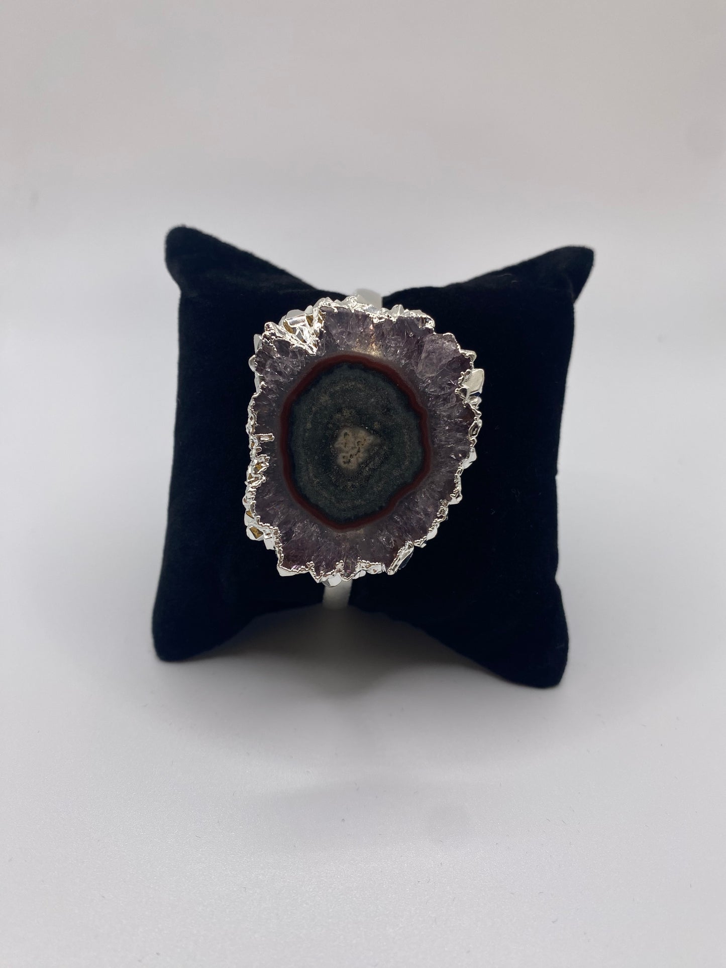 Silver Stalactite Cuff Bracelet 1