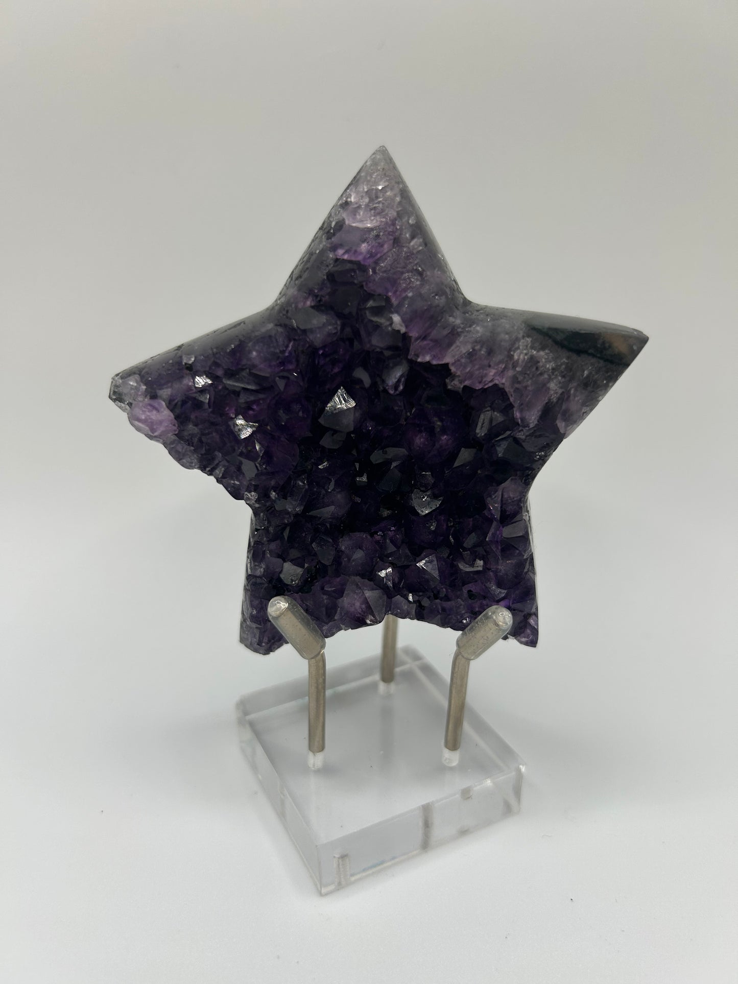 Small Amethyst Stone- Star 4