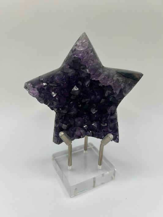 Small Amethyst Stone- Star 4