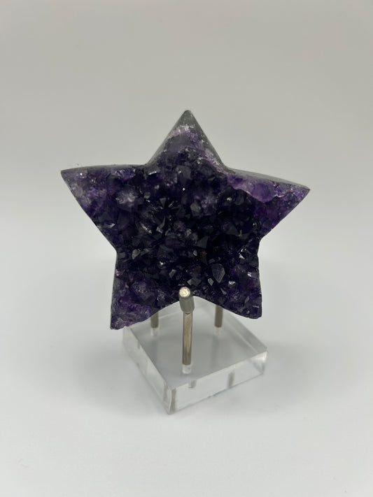 Small Amethyst Stone- Star 5
