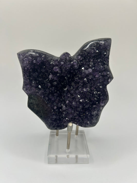 Small Amethyst Stone-Butterfly 2