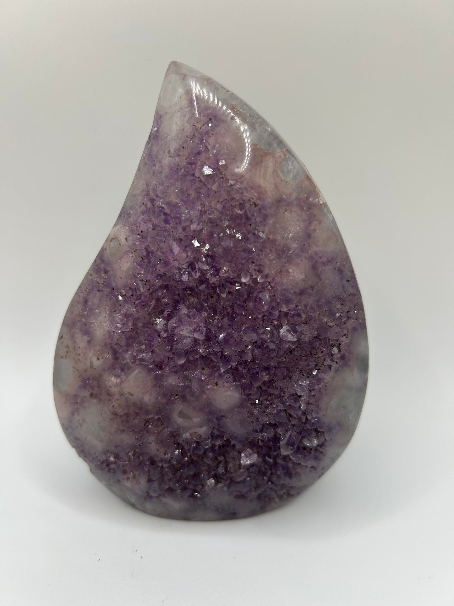 Medium Amethyst Stone- Flame 4