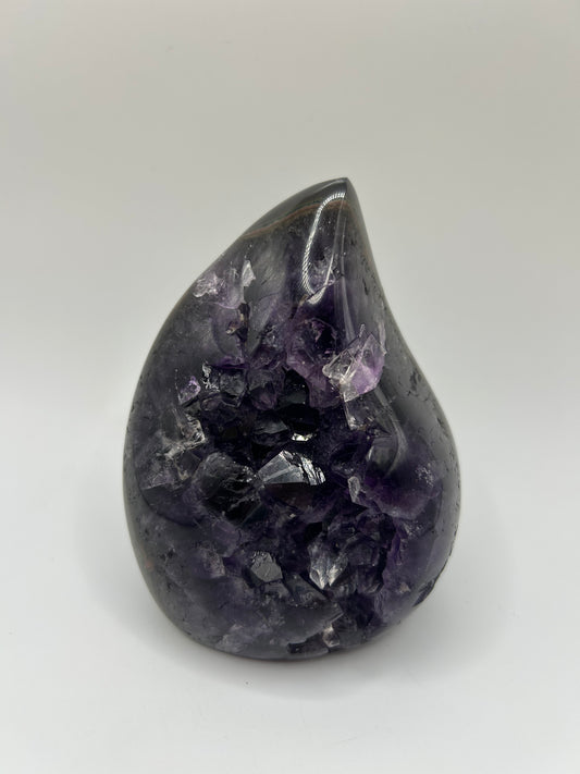 Medium Amethyst Stone- Flame 2