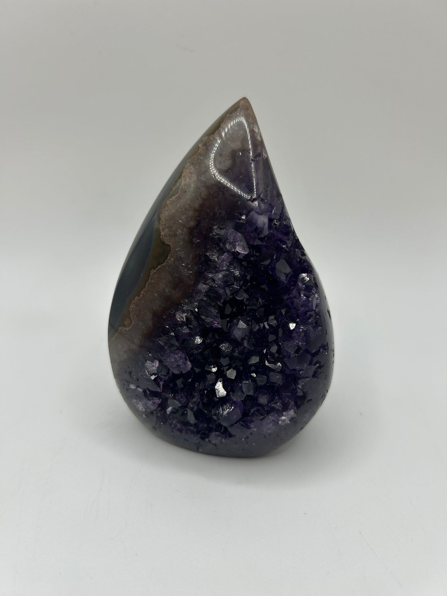 Medium Amethyst Stone- Flame 1