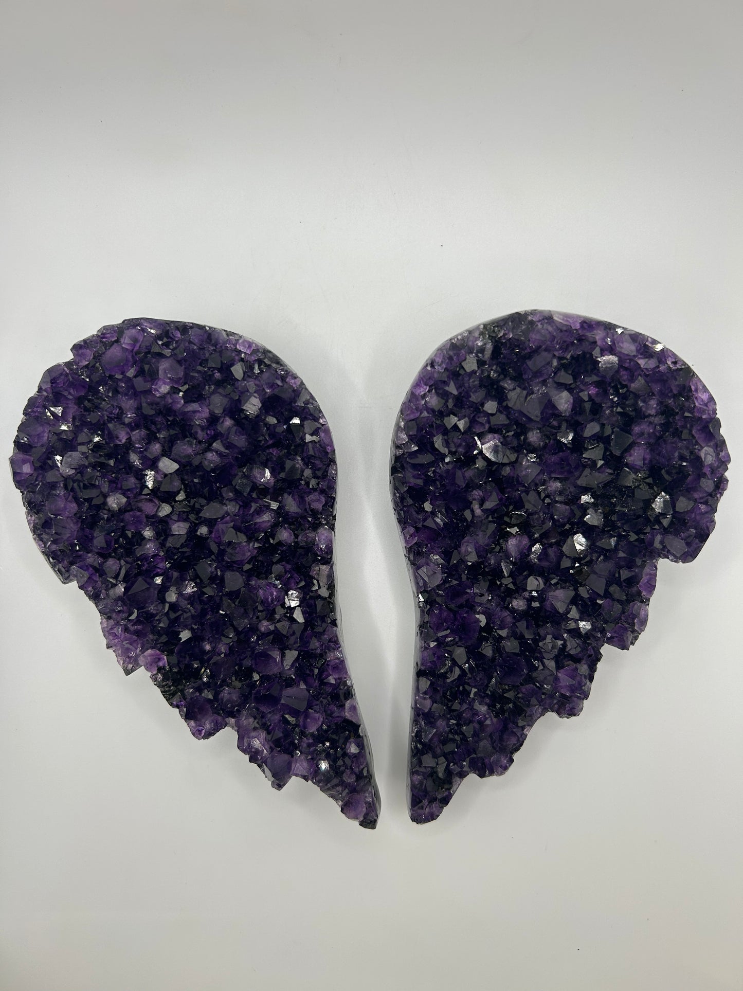 Medium Amethyst Stone-Pair of Wings