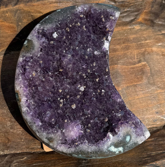 Amethyst Stone- Moon