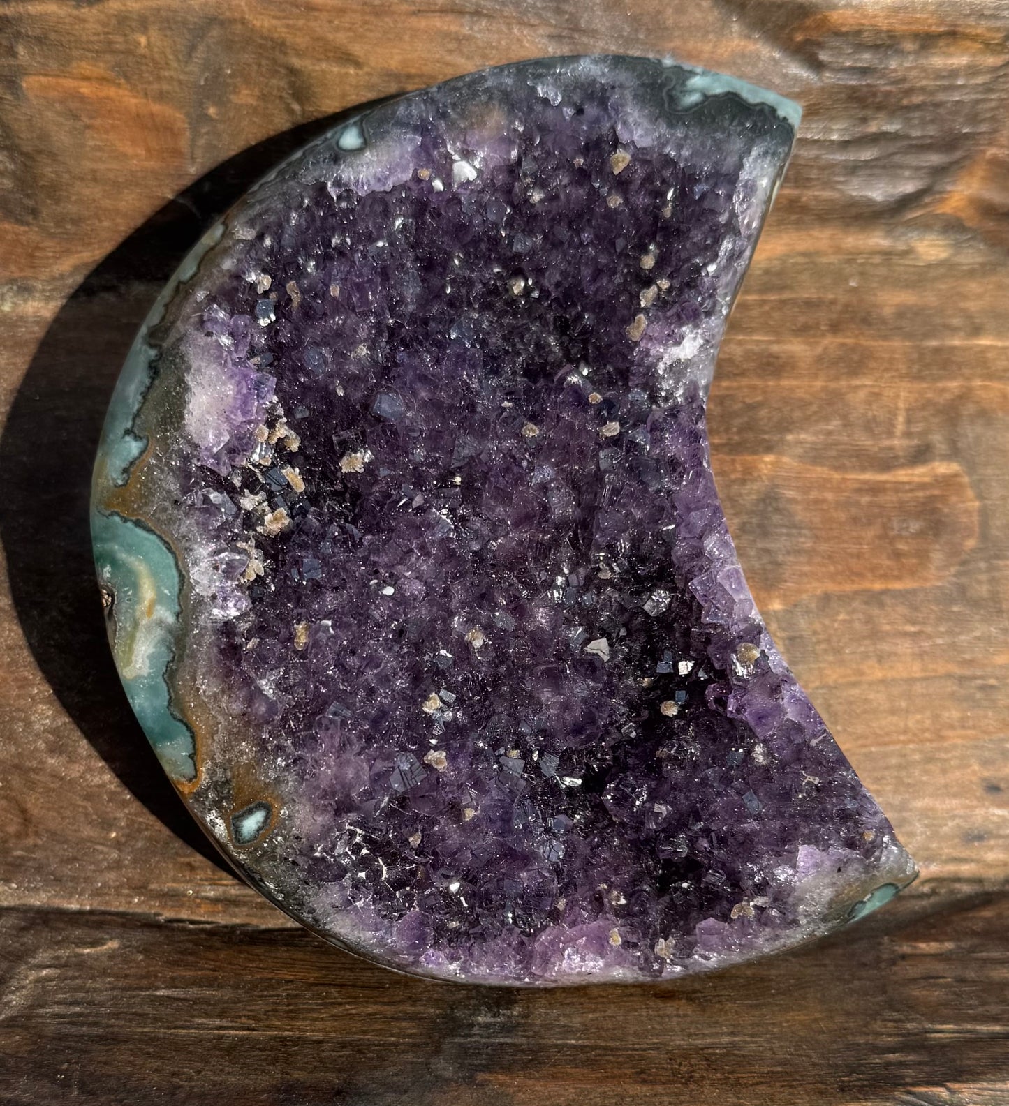 Amethyst Stone- Moon