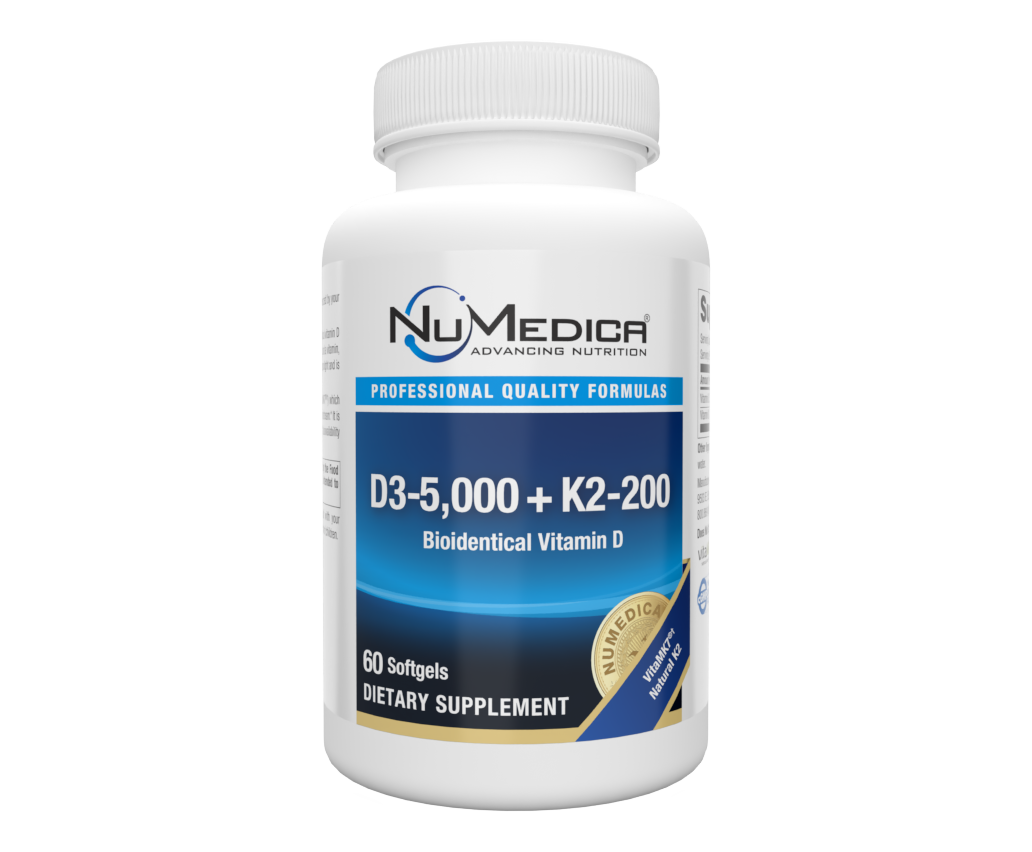 Vitamin D3 + K2 120c