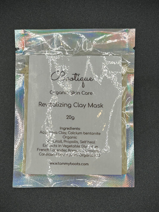 revitalizing clay mask