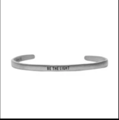 Be The Light - Silver Cuff