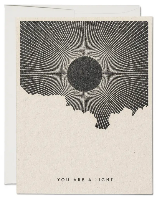 You Are A Light Card