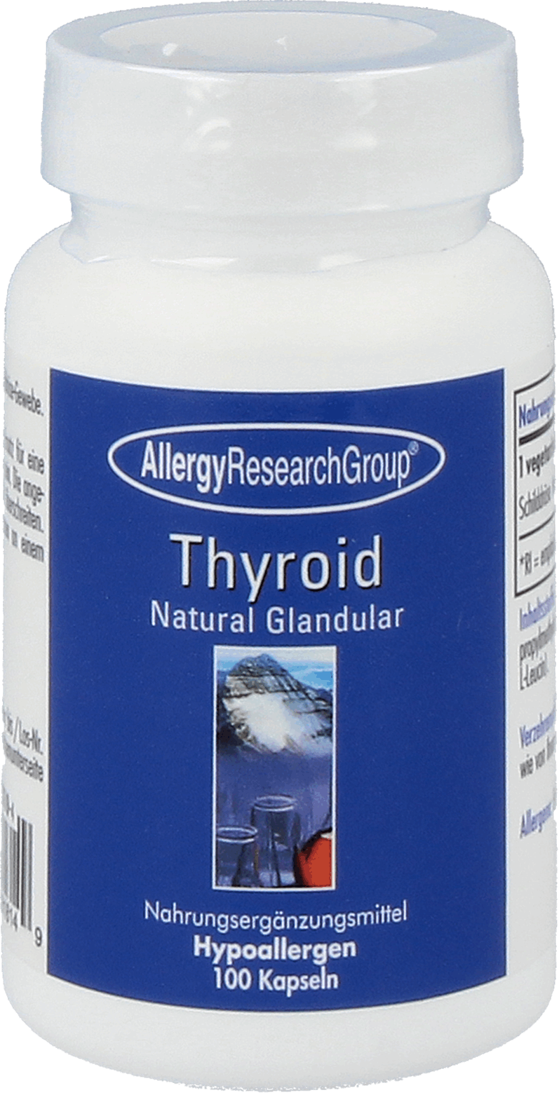 THYROID NATURAL GLANDULAR 40MG 100 CAPS